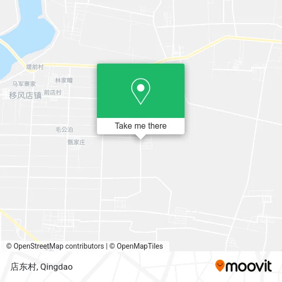 店东村 map