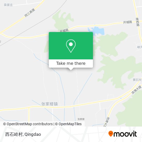 西石岭村 map