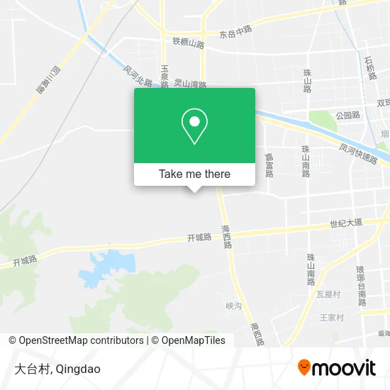大台村 map