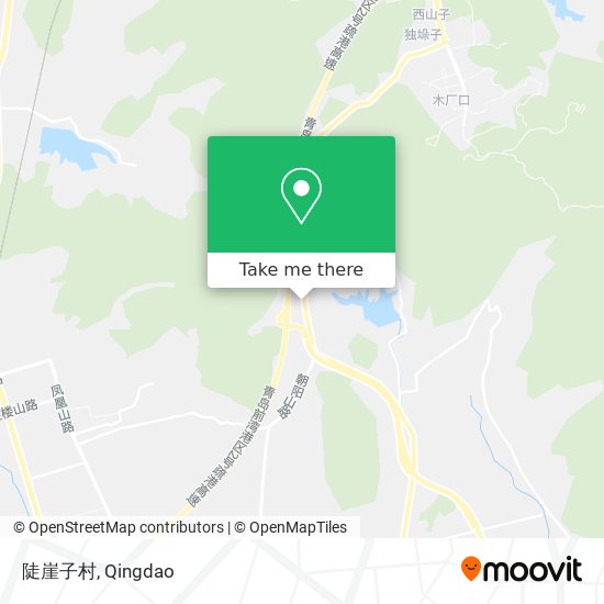 陡崖子村 map