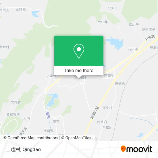 上疃村 map
