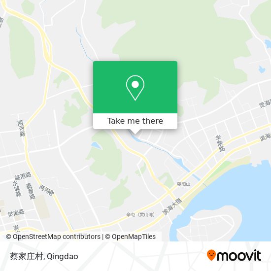 蔡家庄村 map