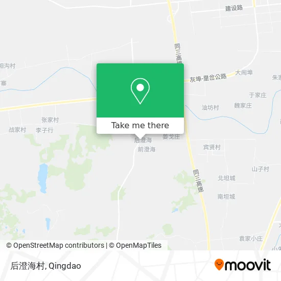 后澄海村 map
