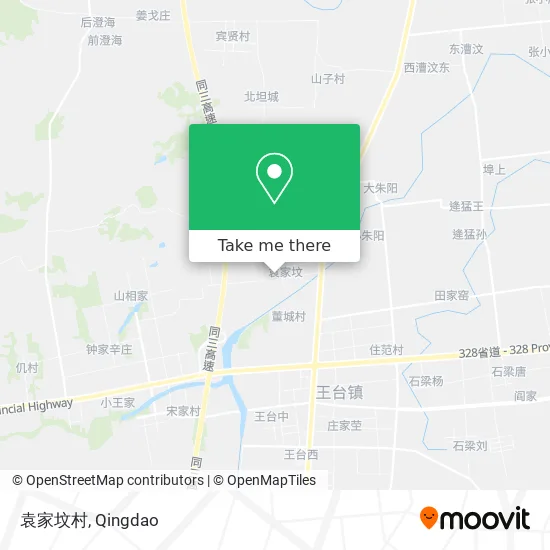 袁家坟村 map