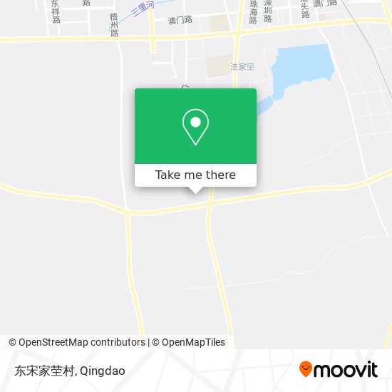 东宋家茔村 map