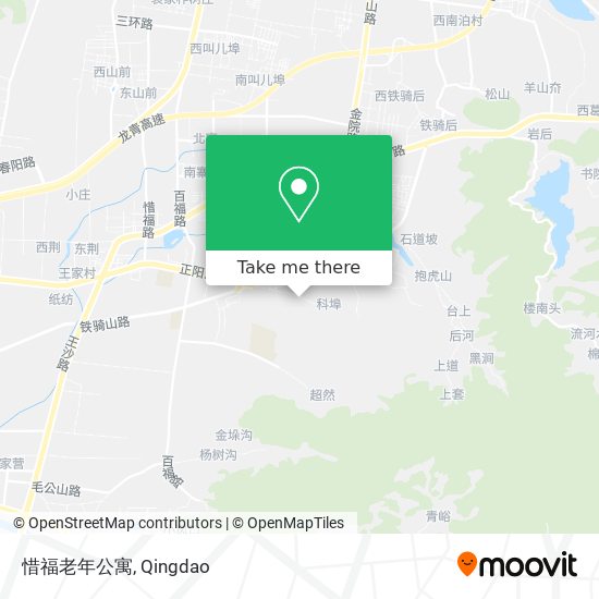 惜福老年公寓 map
