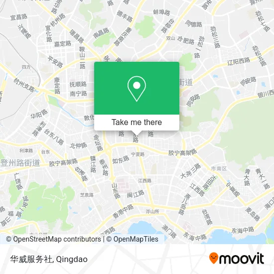华威服务社 map