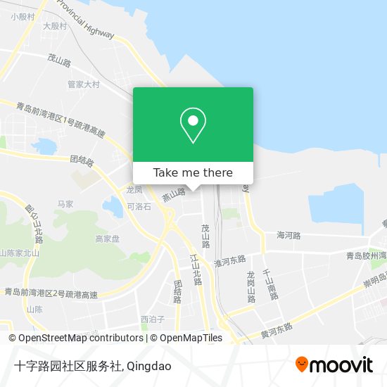 十字路园社区服务社 map