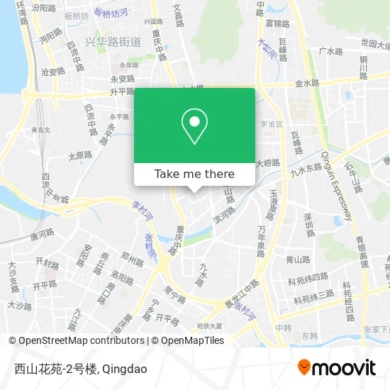 西山花苑-2号楼 map