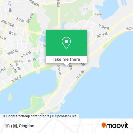 官厅园 map