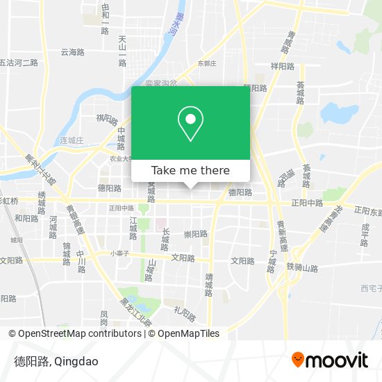 德阳路 map