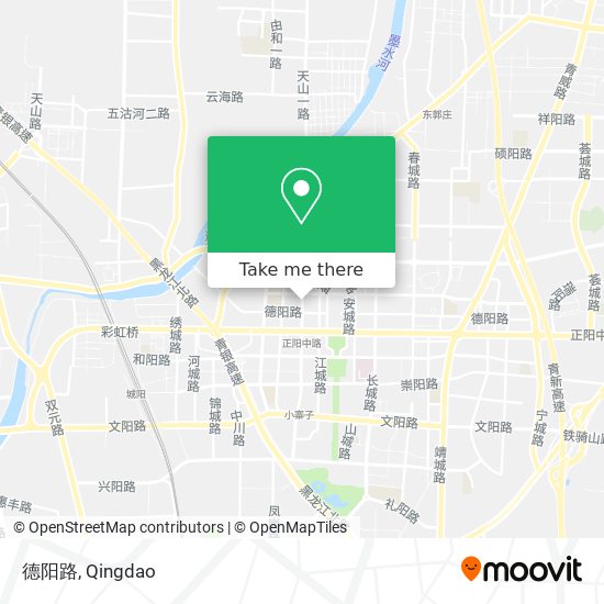 德阳路 map