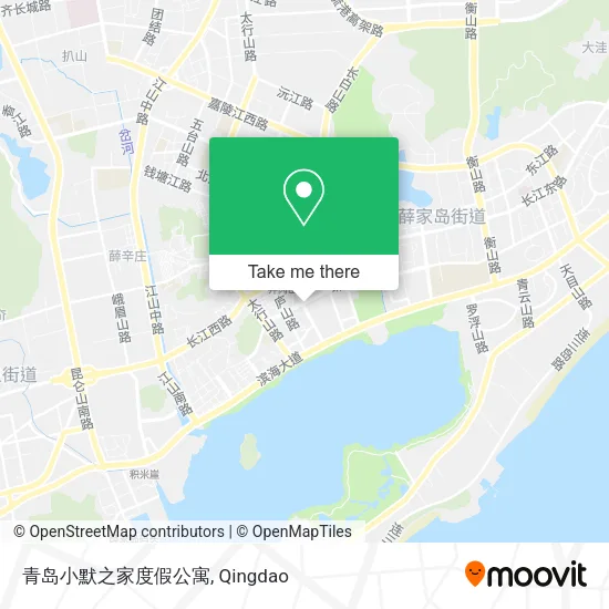 青岛小默之家度假公寓 map