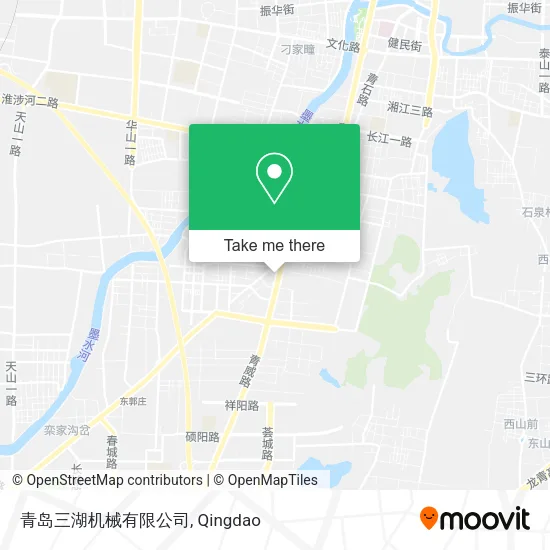 青岛三湖机械有限公司 map