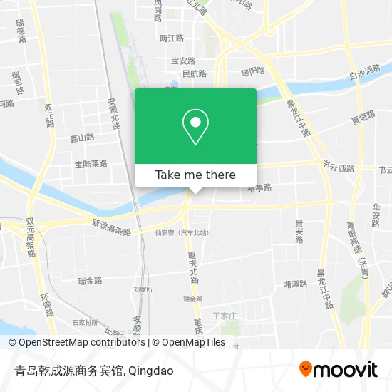 青岛乾成源商务宾馆 map