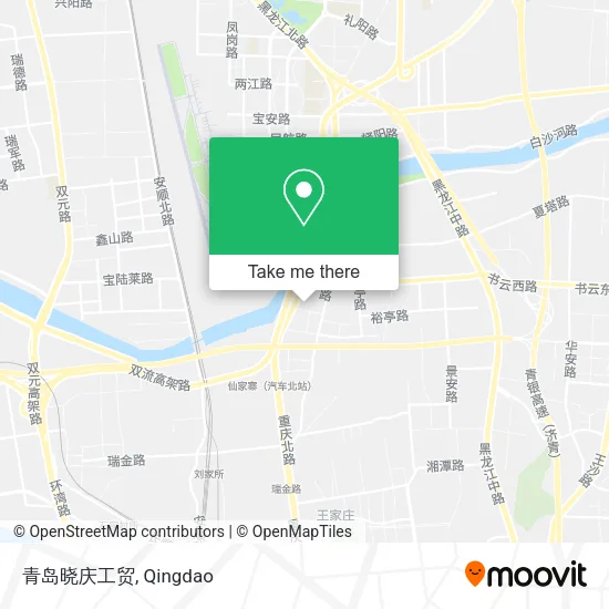 青岛晓庆工贸 map