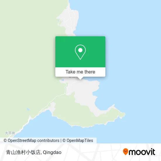 青山渔村小饭店 map