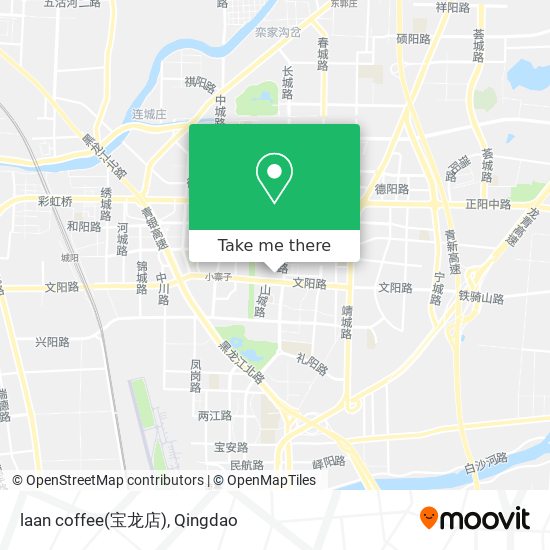 laan coffee(宝龙店) map