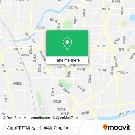 宝龙城市广场-地下停车场 map