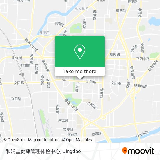 和润堂健康管理体检中心 map