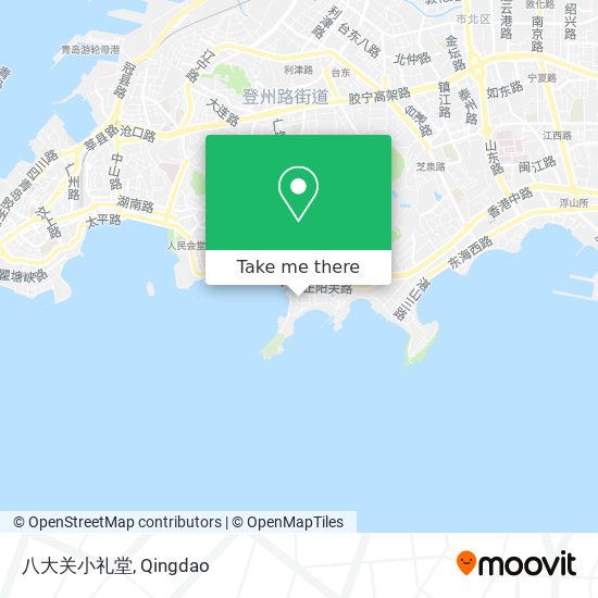 八大关小礼堂 map