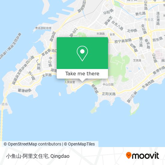 小鱼山-阿里文住宅 map