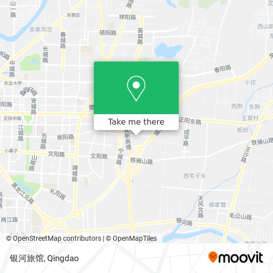 银河旅馆 map
