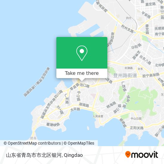 山东省青岛市市北区银河 map