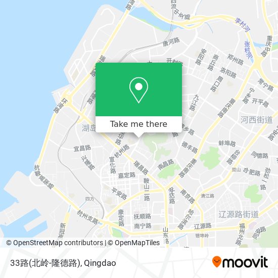 33路(北岭-隆德路) map