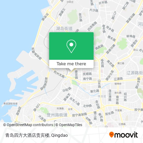 青岛四方大酒店贵宾楼 map