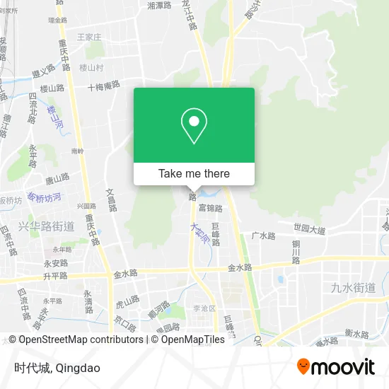 时代城 map
