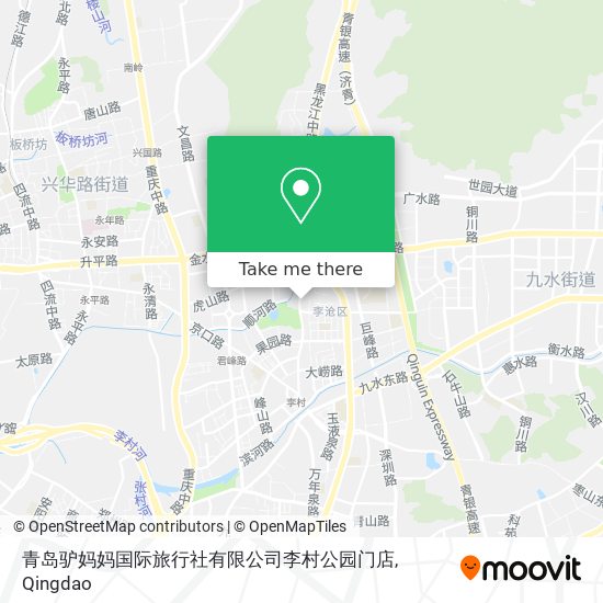 青岛驴妈妈国际旅行社有限公司李村公园门店 map