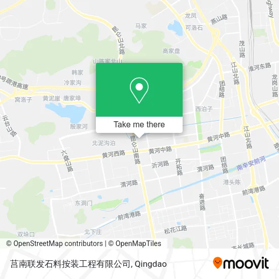 莒南联发石料按装工程有限公司 map