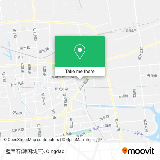 蓝宝石(韩国城店) map