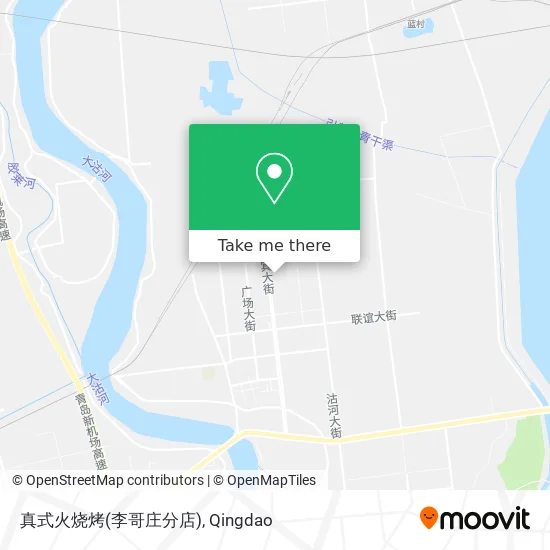 真式火烧烤(李哥庄分店) map
