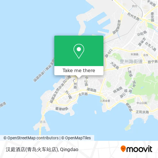 汉庭酒店(青岛火车站店) map