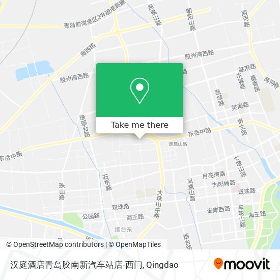汉庭酒店青岛胶南新汽车站店-西门 map