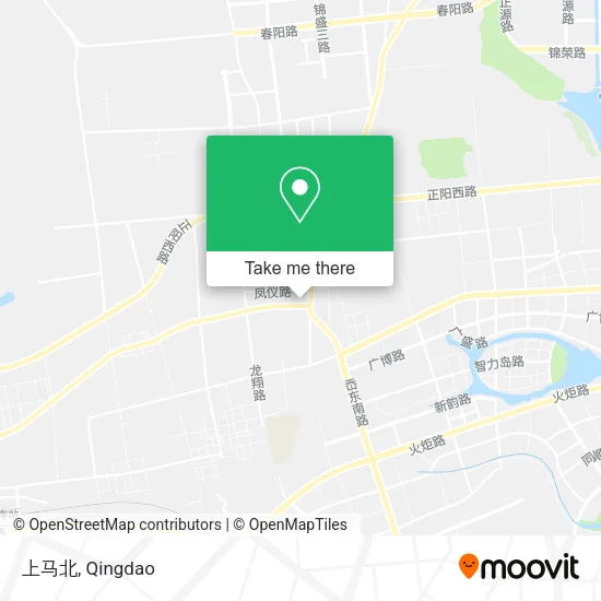 上马北 map