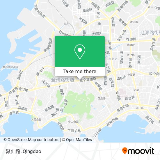 聚仙路 map