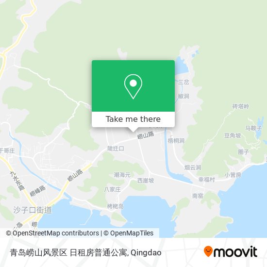 青岛崂山风景区 日租房普通公寓 map