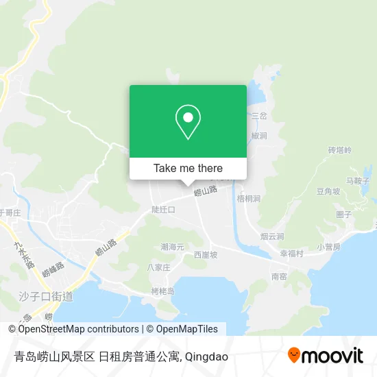 青岛崂山风景区 日租房普通公寓 map