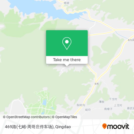 469路(七峪-周哥庄停车场) map