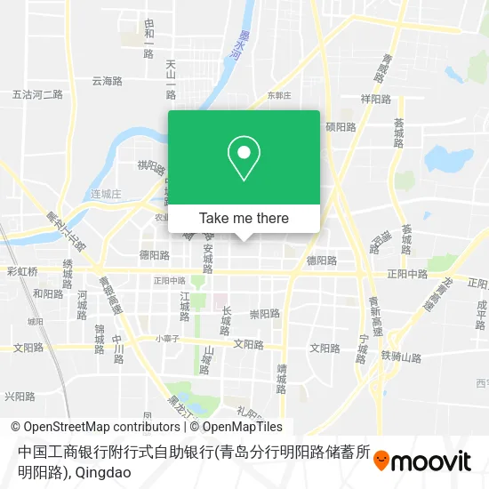 中国工商银行附行式自助银行(青岛分行明阳路储蓄所明阳路) map