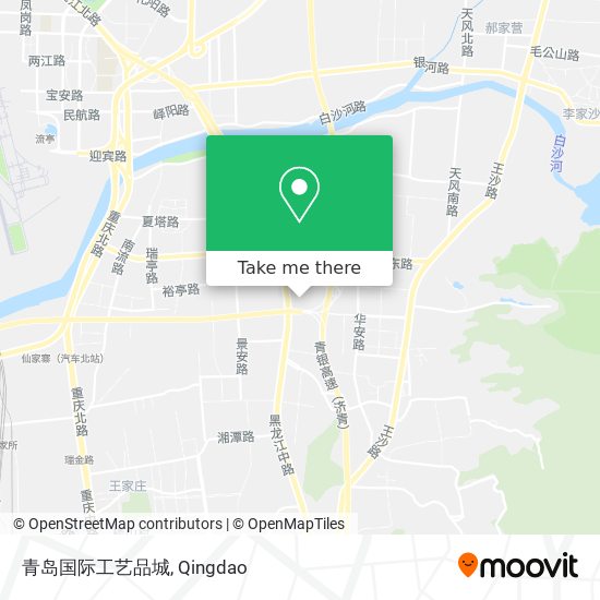 青岛国际工艺品城 map