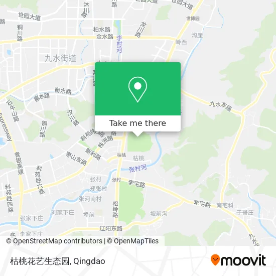 枯桃花艺生态园 map