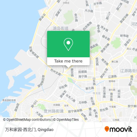 万和家园-西北门 map