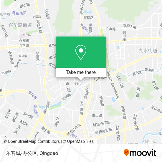乐客城-办公区 map