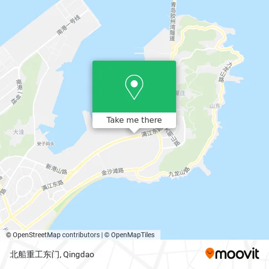 北船重工东门 map