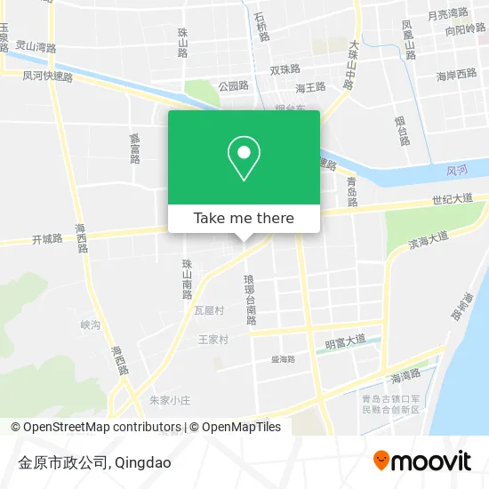 金原市政公司 map
