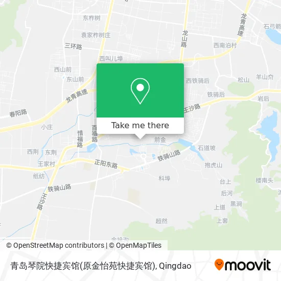青岛琴院快捷宾馆(原金怡苑快捷宾馆) map